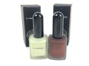 満量　マック　MAC　ネイルポリッシュ　ネイルカラー　14ml　2本セット　＃ゴッデス/＃ツウィル　KES-1519　