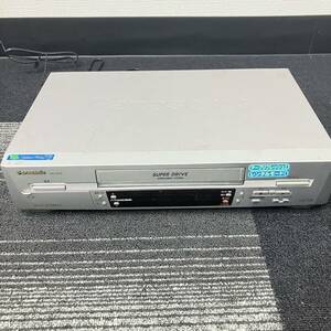 1円〜 6T Panasonic VHSビデオデッキ NV-HV5 SUPER DRIVE INTELLIGENT SYSTEM STEREO 通電確認済み レトロ ビデオデッキ パナソニック