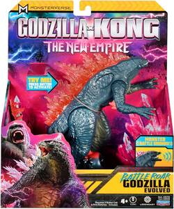 プレイメイツ ゴジラ x コング 新たなる帝国 バトル・ロアー ゴジラ フィギュア GODZILLA x KONG: THE NEW EMPIRE BATTLE ROAR GODZILLA