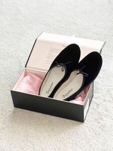 BEAUTY&YOUTH 別注 repetto MANON バレエシューズ レペット ベルベット