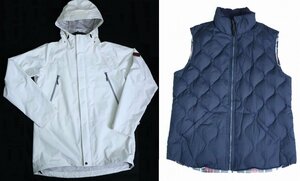 定価5万円ほど AIGLE エーグル インナー付き メンズ スノボ ダウンジャケット マウンテンパーカー コート ジャケット L 4290