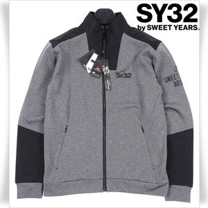 新品1円～★定3万 SY32 by SWEET YEARS エスワイサーティトゥ ゴルフ 伊カルビコプレミアムマルチスウェット L ハイストレッチ◆A1180◆