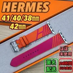 2135 Apple Watch エルメス　ジャンピング　ローズ　HERMES