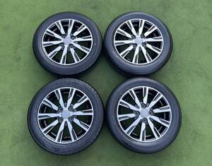 ◆希少！ ダイハツ タントカスタム 純正 ◆14x4.5J+45/PCD:100/4穴◆4本.ECOFINE.155/65R14.2023年製.ムーヴ ウェイク 等に 