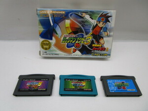 ★平2130 GBA ゲームボーイアドバンス ゲームソフト ロックマンエクゼ 4点まとめて ゲーム ソフト おもちゃ 12409171