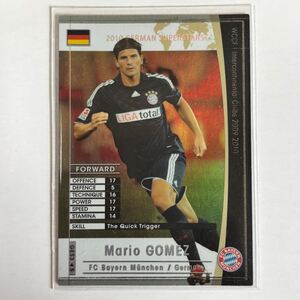 ♪♪WCCF 09-10 GES マリオ・ゴメス Mario Gomez Bayern Munchen 2009-2010♪四点落札で普通郵便送料無料♪