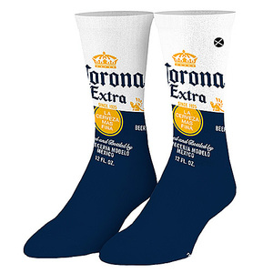 ODD　SOX　コロナビール　ソックス　（CORONA LABEL）　靴下　8-12　（26～30cm）　オッドソックス　■　アメリカン雑貨　アメリカ雑貨