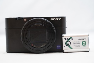 ☆バッテリーチャージャー欠品☆ ソニー DSC RX100M6 9.0-72㎜ F=1:2.8-4.5　SONY DSC RX100M6 9-72 2.8-4.5 人気コンデジ　お見逃しなく