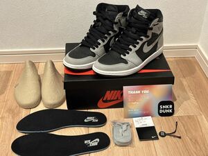 1円スタート　2021年 ナイキ NIKE Air Jordan 1 High OG Shadow 2.0 エアジョーダン1 ハイ シャドウ2.0 スニーカー 555088-035 26.0cm US8