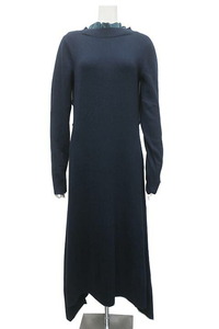 【中古】sacai サカイ ワンピース ニットワンピース レディース 2019AW Wool Jersey Dress 秋冬 ウール サイズ3