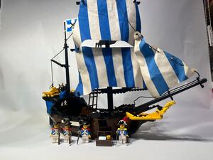 レゴ LEGO 6274 南海の勇者 シーフォーク号 船　海賊船　ミニフィグ　提督　帆