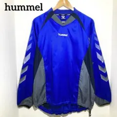 【ラスト1点】 hummel ヒュンメル ピステ ウィンドブレーカー 青