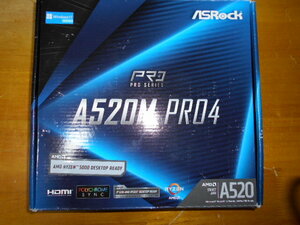 ASRock/A520M-PRO4/動作未確認のジャンク品です。