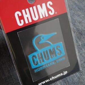 チャムス ステッカー Chums Booby Face Emboss Sticker ティール CH62-1127 新品