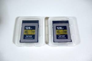 Lexar 128GB Professional CFexpress Type B メモリーカード ゴールドシリーズ 2枚 レキサー