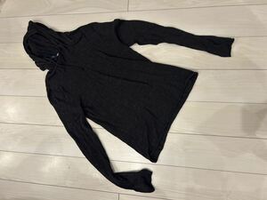 中古品 メンズ H&M ニットパーカーUS Mサイズフーディ