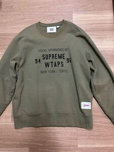 supreme WTAPS crewneck トレーナー