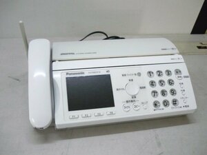 ★パナソニック／Panasonic★おたっくす★FAX★電話機★KX-PW616-W★コイル状コード欠品★親機★中古品/現状渡し★a1850