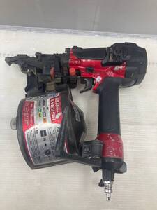 【中古品】【0924】makita(マキタ) 65㎜高圧エア釘打機(エアダスタ付) 赤 AN635H　ITO1V9N5R7LW