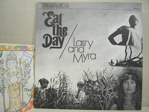 USフォークロックSSWサイケ[LARRY AND MYRA/Eat The Day]ノース・キャロライナMale/Female幽玄名盤