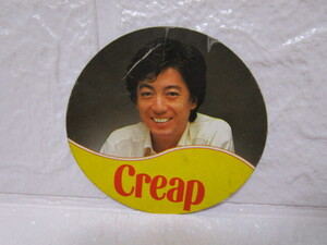 送料込み！CREAP・沢田研二　マグネット（非売品おまけ磁石昭和レトロ80s70sビンテージタレント歌手グッズ）