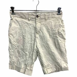 TOMMY HILFIGER チノショートパンツ W30 トミーヒルフィガー オフホワイト 古着卸 アメリカ仕入 2403-425