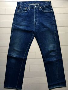 【極上】真紺 501XX 32×32 デッド3.4WASH ギャラ入 リーバイス 50-60年代 リーバイス 鬼ヒゲ オリジナル LEVIS ビッグE 506XX 507XX 501