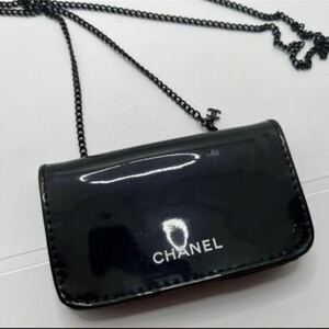 CHANEL シャネル エナメル チェーン ミニバック