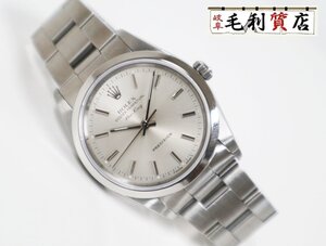 ロレックス ROLEX エアキング 14000 シルバー L番 ステンレス 自動巻き メンズ 【中古】 時計