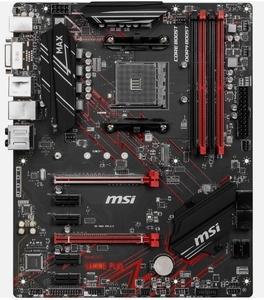 MSI B450 GAMING PLUS MAX AM4 AMD B450 SATA 6Gb/s ATX AMD Motherboard