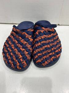 【MISSONI ミッソーニ】サンダル 40 オレンジ ネイビー デザイナーズ 2406oki n