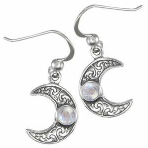 DD: Horned Moon Crescent Earrings RM