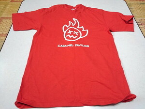 ●　GLAY JIRO　【　CARAMEL PAVILION　Tシャツ　サイズS　赤　】　グレイ