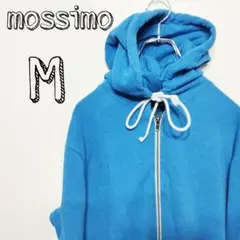 usa古着 mossimosupply パーカー　M　スウェット ブルー