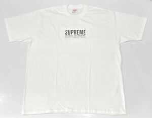 未使用 国内正規品 Supreme シュプリーム Tシャツ メンズ サイズXL ホワイト 白 Paris Tee パリ ロゴTシャツ トップス 鑑定書付き 送料無料