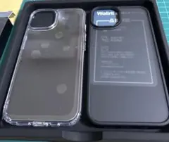 ⭐️wolirit　⭐️iPhone 14 ケース　クリア&ブラック　2個セット