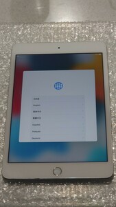 iPad mini4 シルバー 16GB SIMフリー 本体 中古端末 Apple アップル タブレットWi-Fi