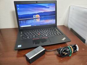 772 Lenovo ThinkPad L380 Core i5 第8世代 (8350U)◆メモリ8GB◆超高速 M.2 SSD256GB◆13.3インチ ◆Win10 PC Office 2021 laptop