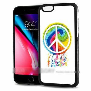 iPhone 6 Plus 6S Plus アイフォン シックス エス プラス ピースマーク 平和 スマホケース アートケース スマートフォン カバー