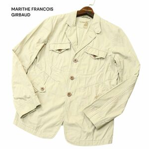 MARITHE FRANCOIS GIRBAUD マリテフランソワ ジルボー 通年★ デザイン コットン ジャケット カバーオール Sz.M　メンズ　A4T01239_2#O