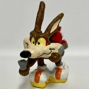 1990 SHELL ルーニーテューンズ ワイリーコヨーテ PVC フィギュア Looney Tunes Wile E. Coyote ミールトイ ヴィンテージ ビンテージ