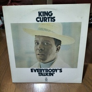 輸出盤中古レコード　米国盤　King Curtis Everybodys talking ATCO US ソウル