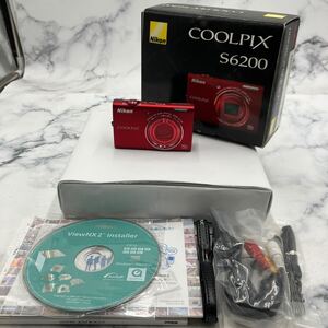 ★【売り切り】Nikonニコン COOLPIX クールピクス S6200 コンパクトデジタルカメラ NIKKOR 10×WIDE 4.5-45.0m.m 1:3.2-5.8 現状品