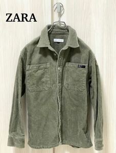 ★ZARA ザラ キッズ コーデュロイジャケット オリーブ 110cm★