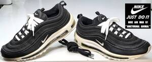 【美品・USED/限定カラー/フルレングスMAX AIR/リフレクタブル素材/替紐付き】NIKE　AIR　MAX　97　