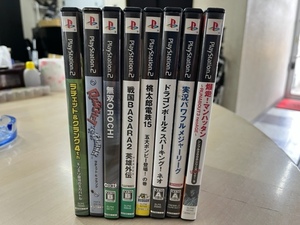 PS2　 プレステ2　ソフト 　8 本セット　中古