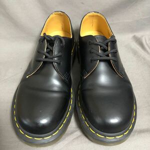 【返品OK】ドクターマーチン　★UK6　US7　約24.5～25㎝　11838　3ホール　ブラック　【Dr.Martens 】