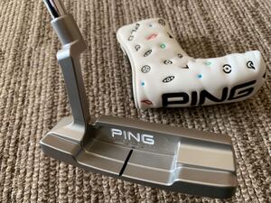 新品★カスタムモデル★PING PLD MILLED ANSER2★34インチ★303SS(サテン仕上げ)/PP58コードミッドグリップ装着