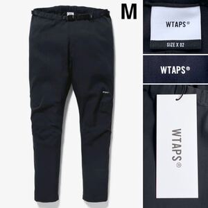 新品 2022AW WTAPS ダブルタップス Bend Trousers Poly Twill Sign ベンド トラウザー ポリ ツイル サイン 222GWDT-PTM02 黒 パンツM 02