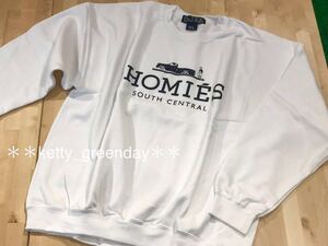 BRIAN LICHTENBERG◆スウェット HOMIES/白/XL/新品